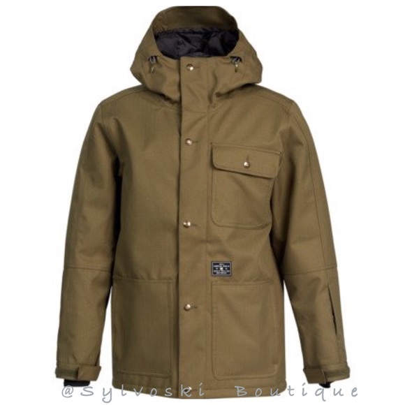 🔥DC MEN'S SERVO SNOWBOARD JACKET NWT - Picture 2 of 6